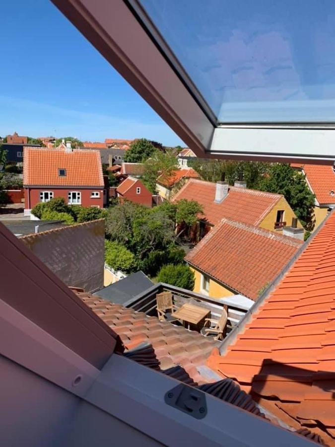 Ferie Lejlighed I Skagen -Huset Med Den Gronne Dor Bagian luar foto