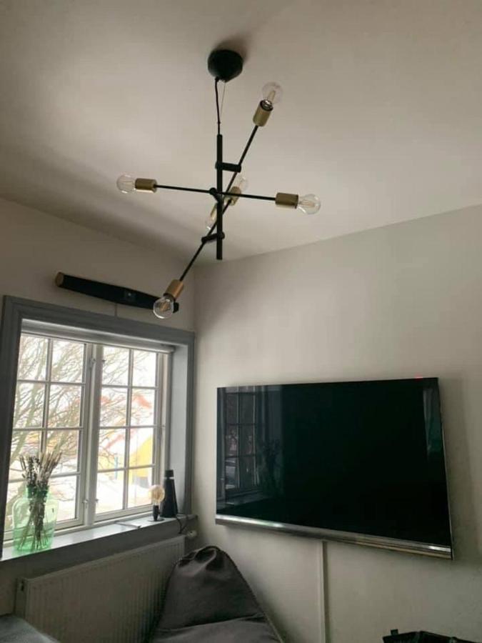 Ferie Lejlighed I Skagen -Huset Med Den Gronne Dor Bagian luar foto